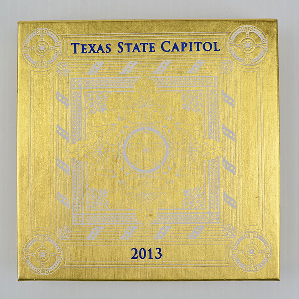 2013 Texas State Capitol Ornament - Booklet - Capitol Chamber Skylights - NEW