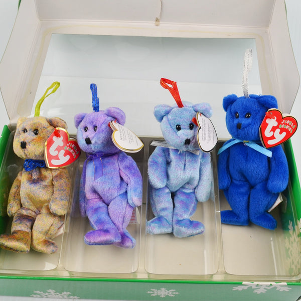 The Jingle Beanies Collection 5” TY Beanie Babies Club Christmas Ornaments 2001