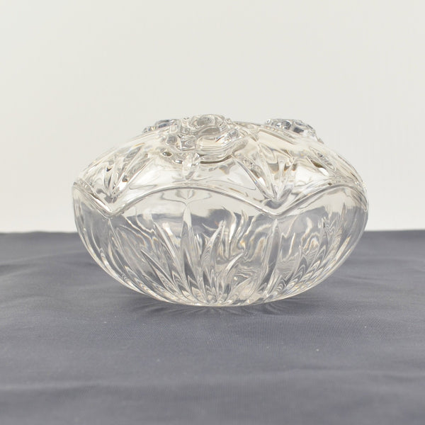 Vintage Princess House Lead Crystal Trinket Box - Made in Germany 835