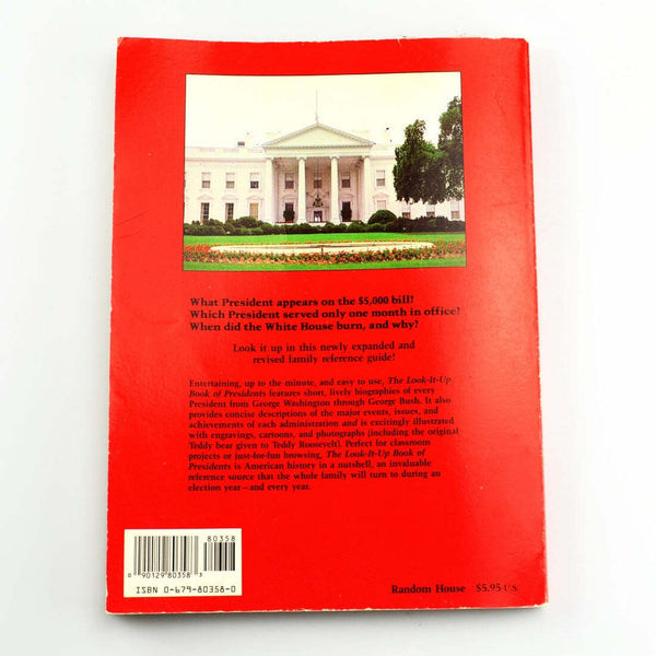 The Look-It-Up Book Of Presidents by Wyatt Blassingame