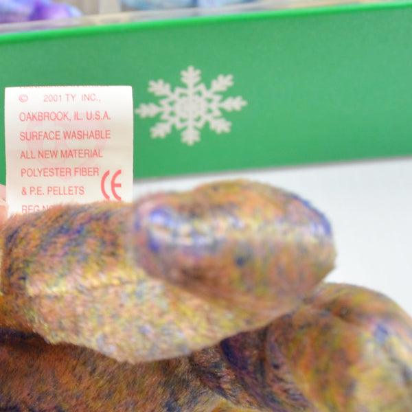 The Jingle Beanies Collection 5” TY Beanie Babies Club Christmas Ornaments 2001