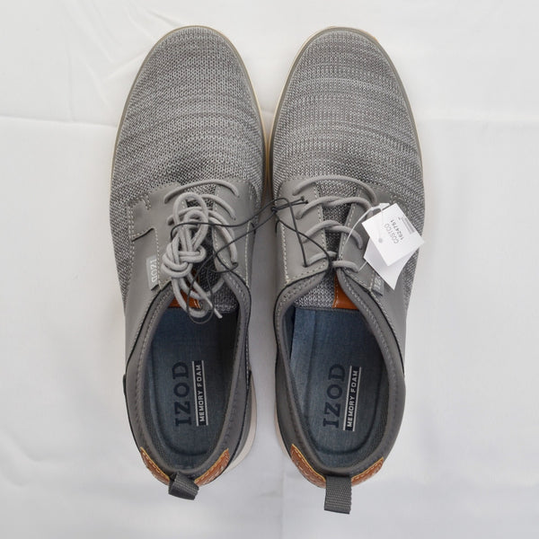 Izod Drift Casual Memory Foam Cushioned Men's Shoes Gray Size 12 M US