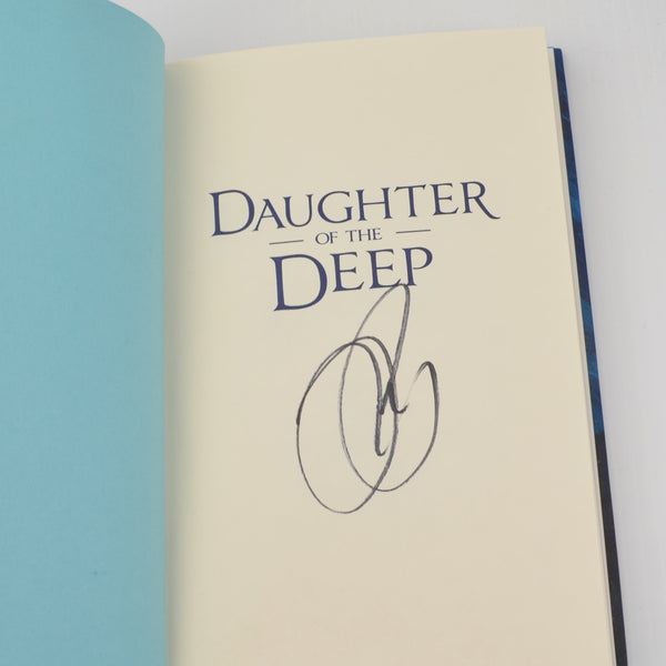 Signed Daughter of the Deep by Rick Riordan 1st Edition 20,000 Leagues Under Sea
