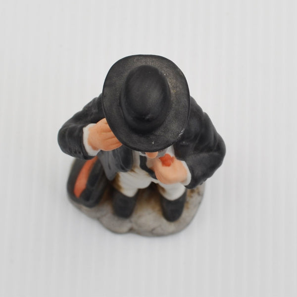 Vintage Ayerst Doctor Pharmacist Figurine House Calls - Medical Bag, Bowler Hat