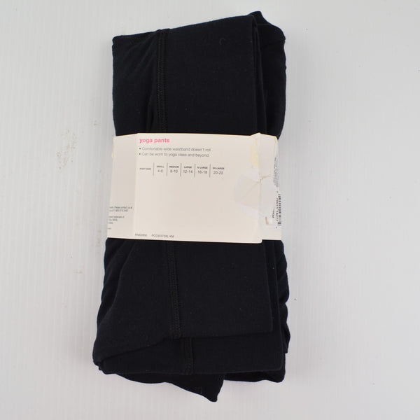 No Nonsense Women's Sport Yoga Pant Legging, Black - Size XL 16-18