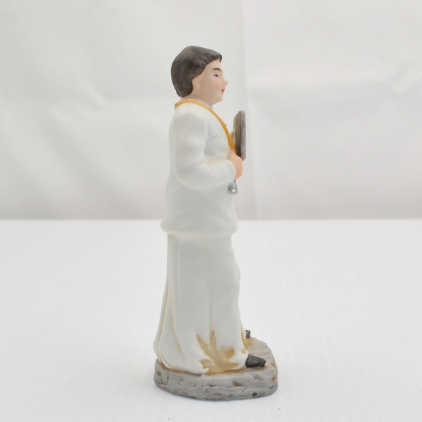 Vintage Ayerst Doctor White Coat Figurine - Medical Chart, Pharmacist 5"