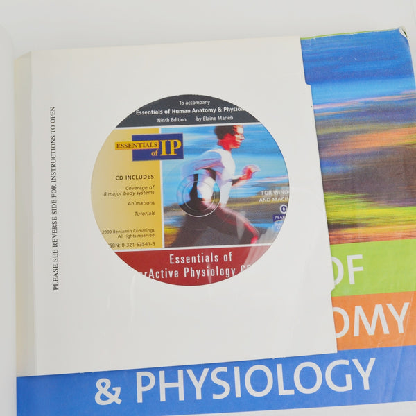 Essentials of Human Anatomy & Physiology by Elaine Marieb - 9th Edition with CD