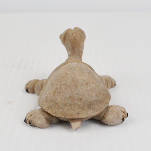 Quarry Critters Turtle Figurine "Tracy" 2000 Crawling Second Nature Design