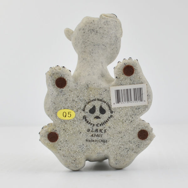 Second Nature Design Quarry Critters Blake - Sneaking Bear Figurine 2008