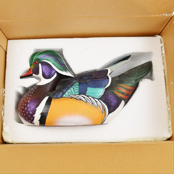 Sam Nottleman Swan Lake Wood Duck Decoy - Loon Lake by Wild Wings - 5116