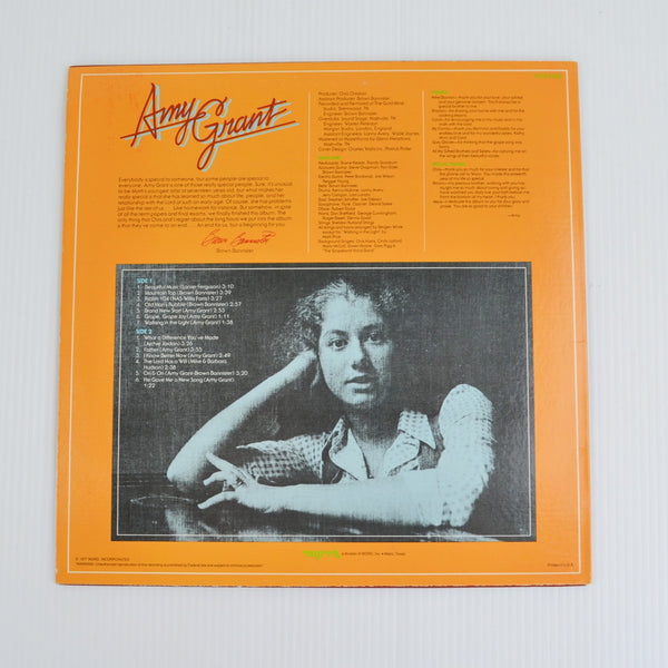 Amy Grant Vinyl LP Lot Myrrh Self Titled 1977, Never Alone 1980, Age to Age 1982