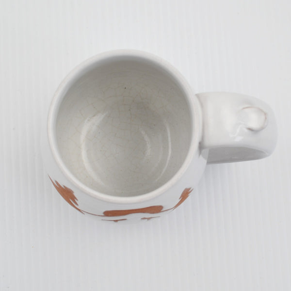 Pam & Mac McNerney Art Pottery Signed Oregon Mug Glazed Hand Thrown Coffee Cup