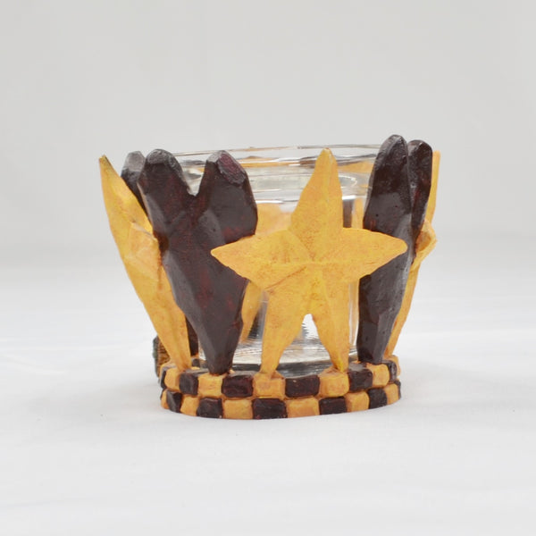 Boyds Bears Sally Quignapple w/Annie Candle Votive Holder - Ole Friends Are Best