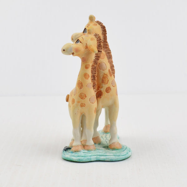Dreamsicles Giraffe Pair Figurine from 1998 Cast Art Noah’s Ark Set 10557