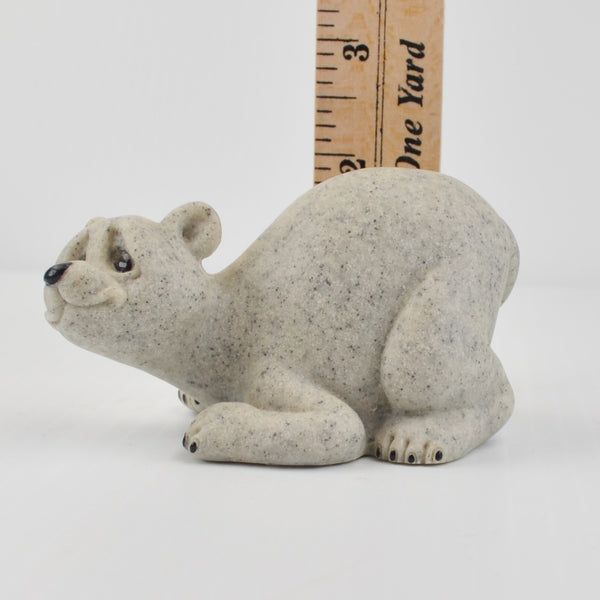 Second Nature Design Quarry Critters Blake - Sneaking Bear Figurine 2008