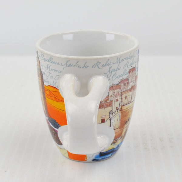 Espresso Morocco Cup Mug Spoon Original Box Espresso Coffee Mini Mug - NEW
