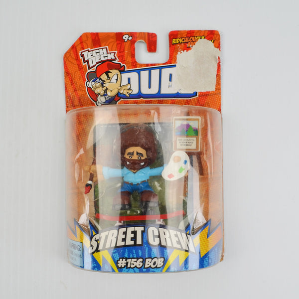 Tech Deck Dude Bob Ross #156 Street Crew - Rare- New And Sealed