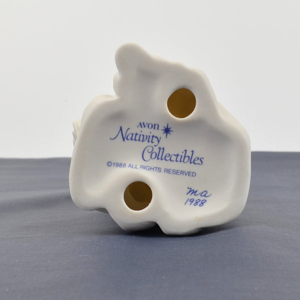 Avon Nativity Collectibles The Innkeeper Porcelain Bisque Figure - 1988 in Box