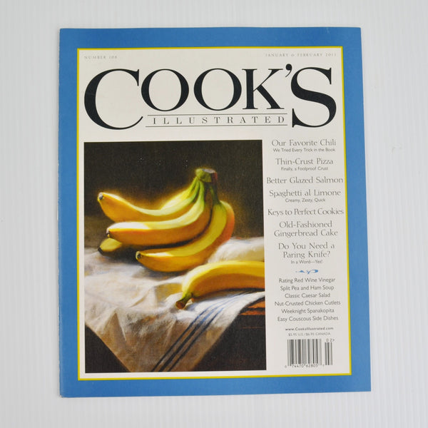 Lot Of 5 2011 Cook's Illustrated Magazines Excellent Condition