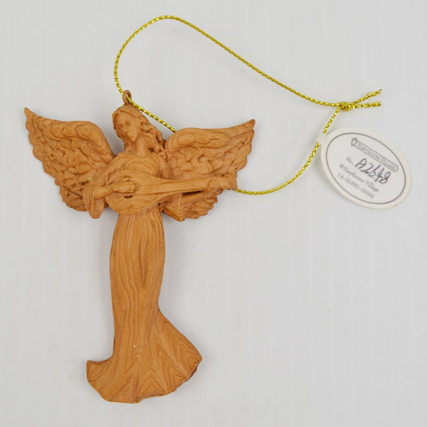 Bradford Exchange Set Of 5 Hawthorne Village Angel Musicians Christmas Ornaments