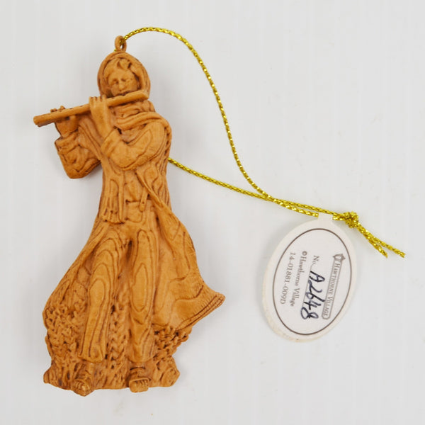 Bradford Exchange Set Of 5 Hawthorne Village Angel Musicians Christmas Ornaments