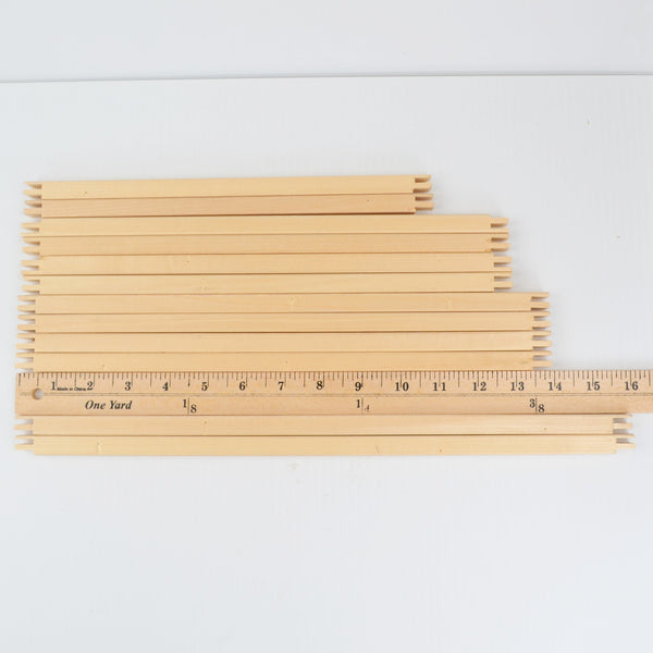 Lot of 6 Pairs of Wood Stretcher Bars Frame for Needlepoint, Quilting, Stitching