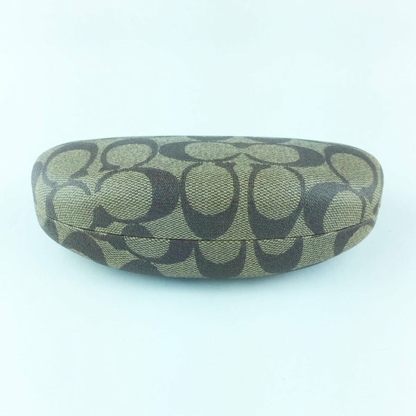 Coach Original Sunglasses Eyewear Case Signature Logo Hard Case - USED