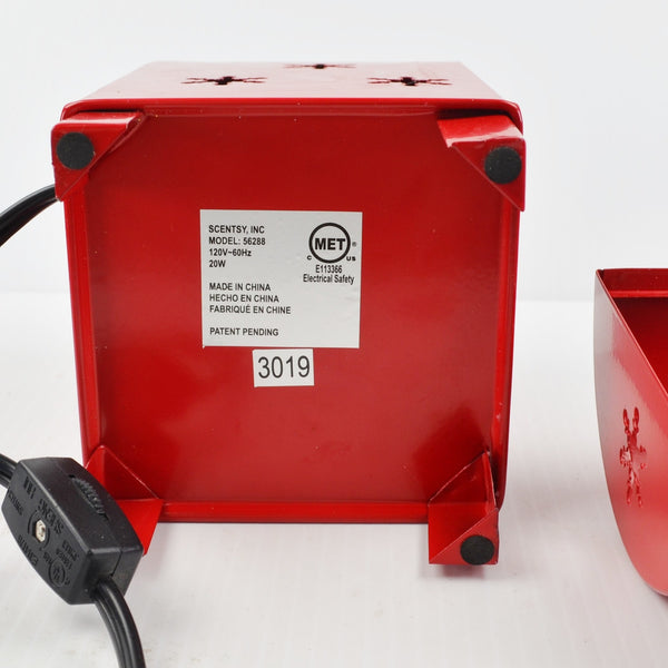 Scentsy Christmas Letters To Santa Wax Warmer Mailbox Retired Holiday Gift +Bulb