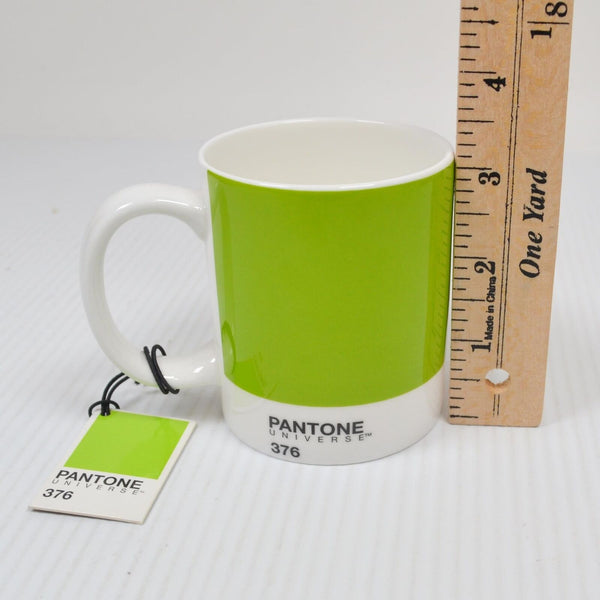 Pantone Coffee Mini Mug - 376 - Caterpillar Green - Espresso Mug 8 oz - NEW