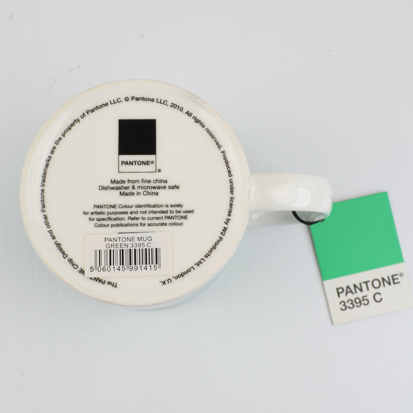 Pantone Coffee Mug - 3395 C - Green Spearmint, Space Alien - Factory Second