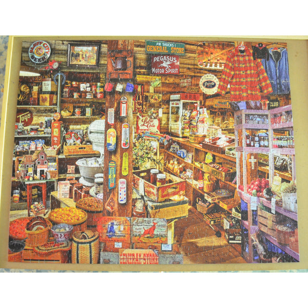 White Mountain Seek & Find - Country Store 1000 Piece Jigsaw Puzzle - 24 X 30