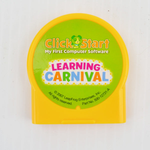 4 Click Start My First Computer Game Cartridges Leap Frog 2007 Toy Story, Disney