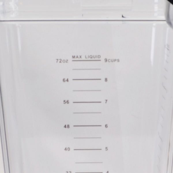 Replacement XL Pitcher for Ninja 72 oz 9 Cups NJ600, BL610, BL710, BL500, 6 Fins