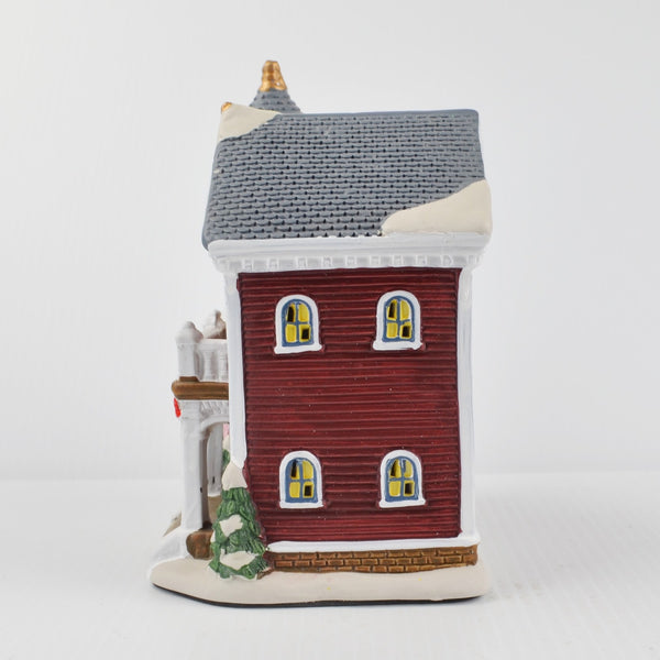 Holiday Time Village Christmas Victorian House - New LED Light Cord