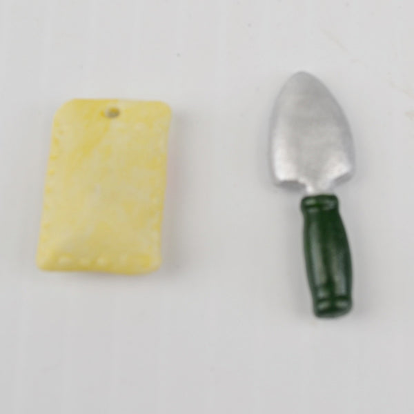National Home Gardening Club Porcelain Trinket Box Sunflower Basket Seed Trowel