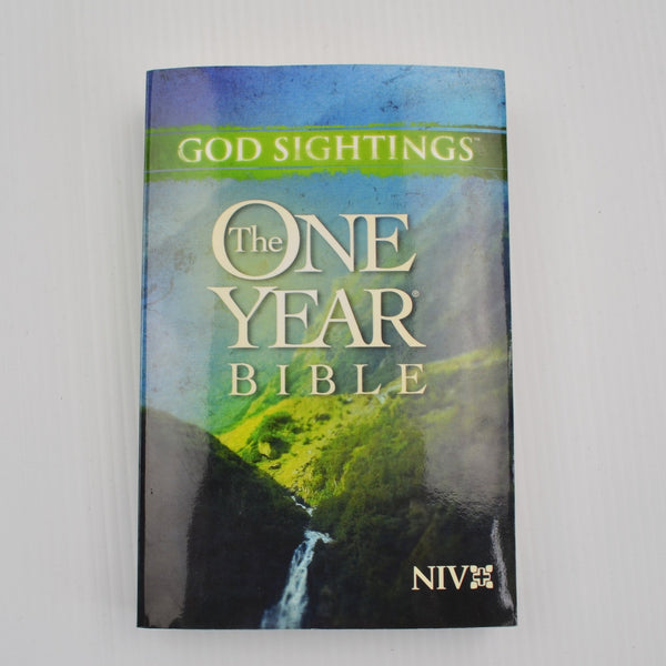 The One Year Bible, God Sightings - NIV New International Version - 2004 Tyndale