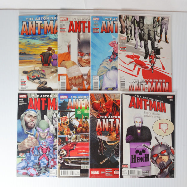 Lot of 8 Astonishing ANT-MAN - MARVEL Comics 2015  #4,5,7,8,9,10,11,13 - VF+