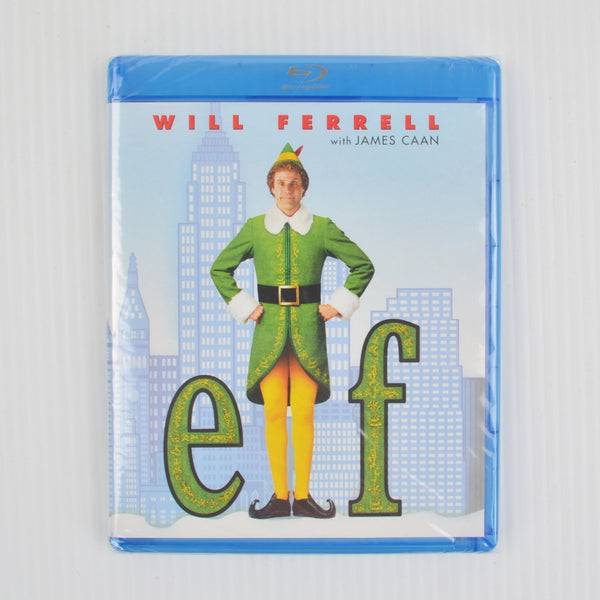 ELF (BLU-RAY, 2005) Will Ferrell, James Caan - NEW SEALED