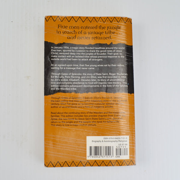 Through Gates Of Splendor by Elisabeth Elliot - True Story Missionaries Ecuador