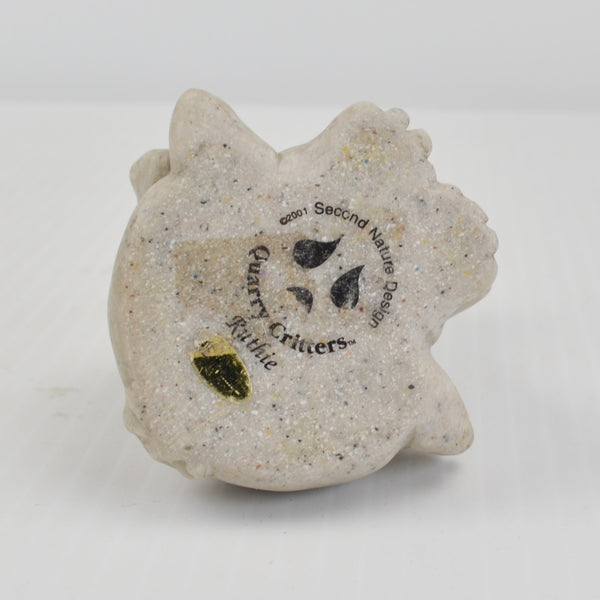 Quarry Critters Ruthie - Sitting Rabbit Bunny Figurine 2001 Second Nature Design