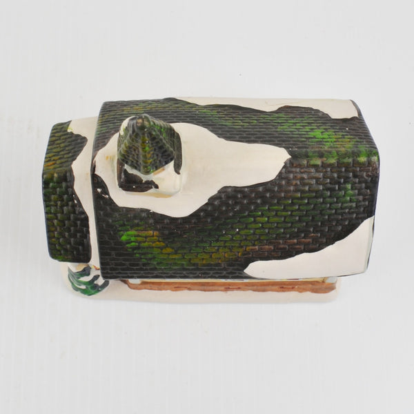 Christmas Village Collection Victorian Country Church Porcelain - w/ Light Cord