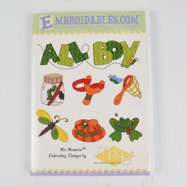 All Boy, Vehicles Embroidery Designs Lot of 2 CDs by Jone Hallmark, My Minds Eye