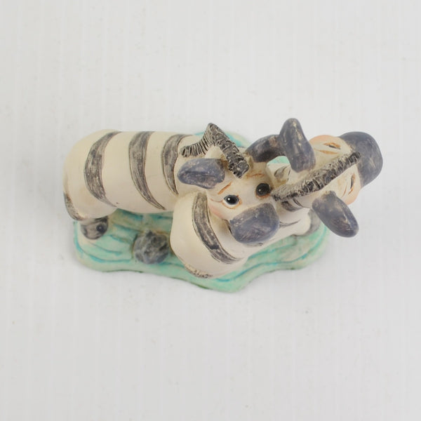 Dreamsicles Zebra Pair Figurine from 1998 Cast Art Noah’s Ark Set 10557