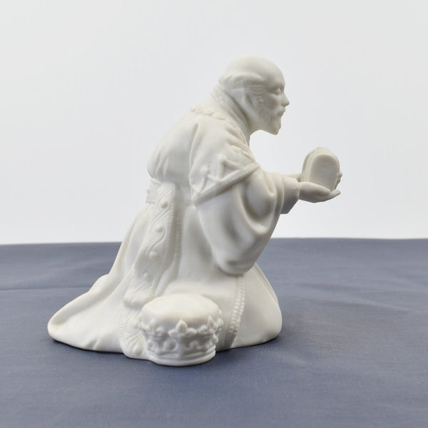 Avon Nativity Collectibles The Magi - Melchior Porcelain Bisque Figure - 1982