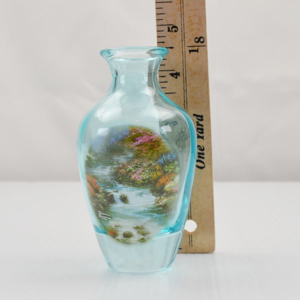 Bradford Exchange Thomas Kinkade Reed Diffuser Vase - Harmony of Life 4.5"