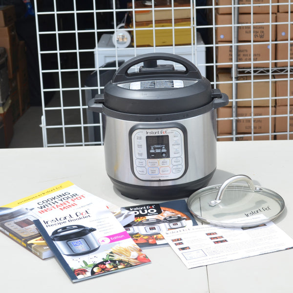 Instant Pot DUO Mini 7 In 1 Multi-Use 3 Qt Pressure Cooker Plus Slow Cooker Lid