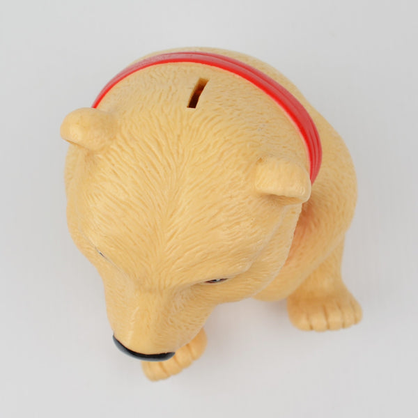 Vintage Coke Coca Cola Bank Polar Bear by Snack Factory with Stopper 8.5" - 1995