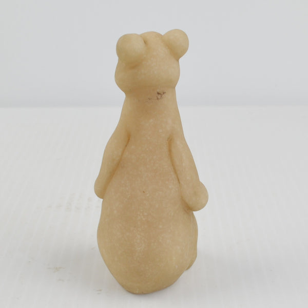 Quarry Critters Polar Bear Poncho - Standing Figurine 2000 Second Nature Design