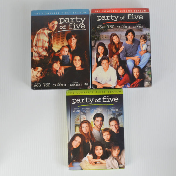Party of Five DVD Lot Seasons One Two Three - Seasons 1 2 3  NEW SEALED