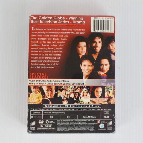 Party of Five DVD Lot Seasons One Two Three - Seasons 1 2 3  NEW SEALED